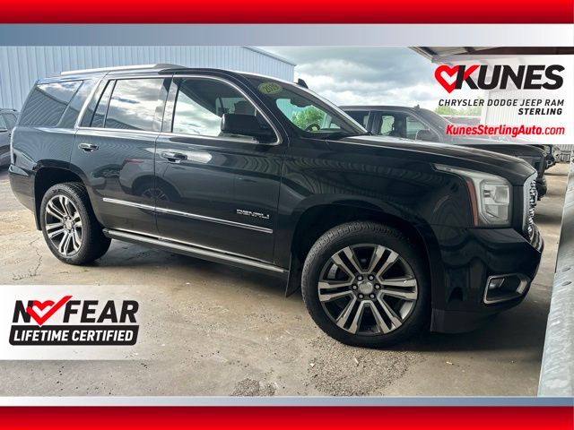 Black 2019 GMC Yukon SUV / Crossover Four-Wheel Drive Automatic