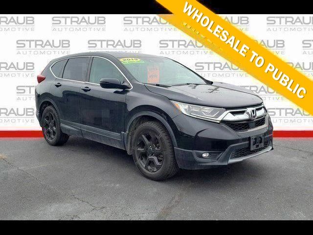 Crystal Black Pearl 2019 Honda CR-V EX AWD SUV / Crossover All-Wheel Drive Continuously Variable Transmission
