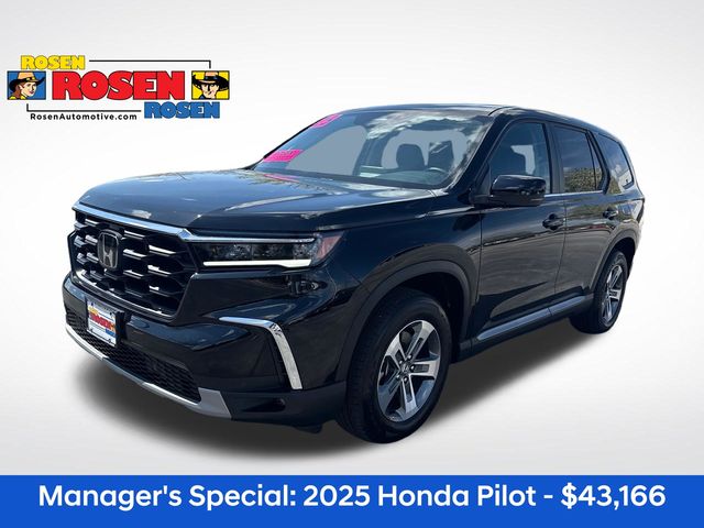 Black 2025 Honda Pilot SUV / Crossover All-Wheel Drive Automatic