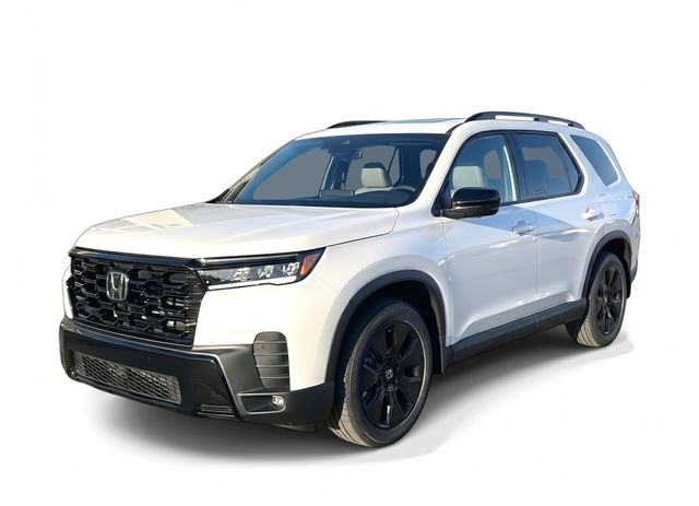 Platinum White 2026 Honda Pilot SUV / Crossover All-Wheel Drive Automatic