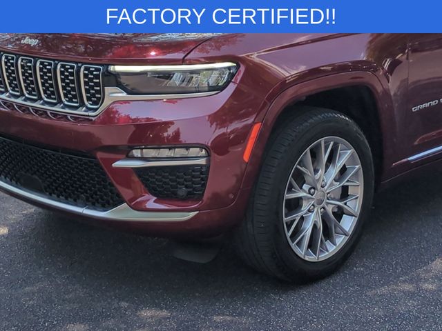 Used 2025 Red Jeep Summit image 9