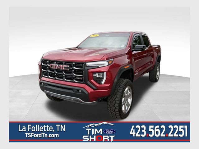Volcanic Red Tintcoat 2025 GMC Canyon Pickup Truck Four-Wheel Drive 8-Speed Automatic