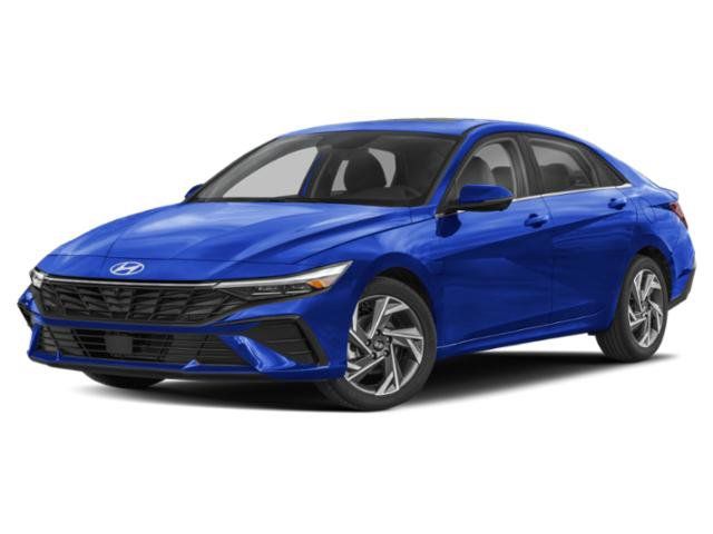 Intense Blue 2024 Hyundai Elantra Limited FWD Sedan Front-Wheel Drive Continuously Variable Transmission