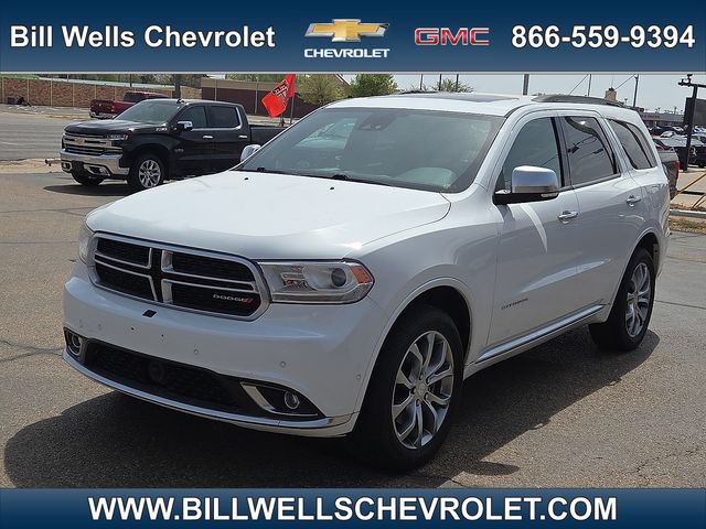 Used Car 2018 Dodge Durango  Citadel For Sale Under $25,000 In Plainview, Texas