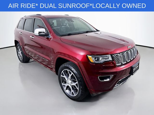 Velvet Red Pearlcoat 2020 Jeep Grand Cherokee Overland 4WD SUV / Crossover Four-Wheel Drive 8-Speed Automatic
