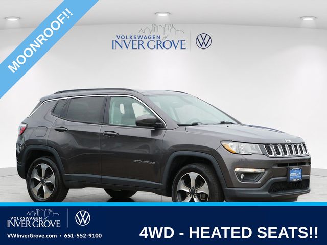 Gray (Granite Crystal Metallic Clearcoat) 2017 Jeep Compass SUV / Crossover Four-Wheel Drive 9-Speed Automatic