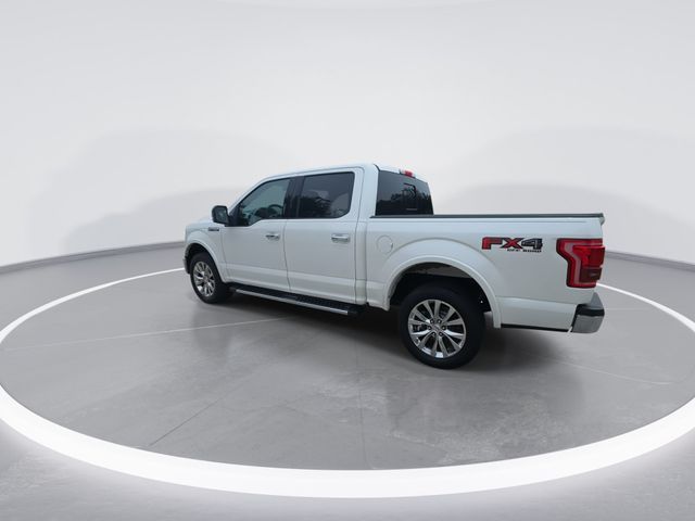 Used 2016 White Platinum Clearcoat Metallic Ford Lariat image 6