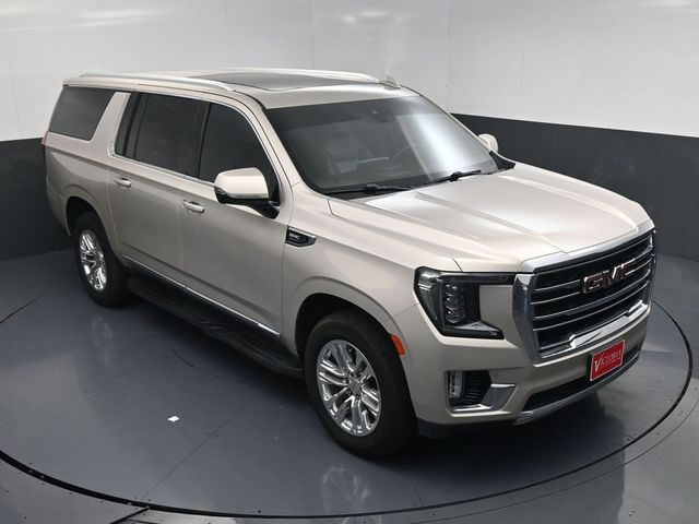 2021 GMC Yukon XL SLT Beige at Bayway Cadillac of The Woodlands