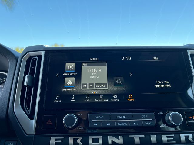2025 Glacier White Nissan Frontier SV RWD Truck