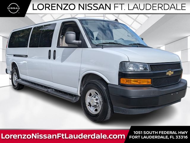 Summit White 2023 Chevrolet Express Van Rear-Wheel Drive 8-Speed Automatic Overdrive