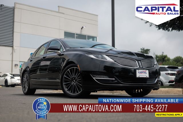 Tuxedo Black 2013 Lincoln MKZ Hybrid Sedan Front-Wheel Drive Continuously Variable Transmission