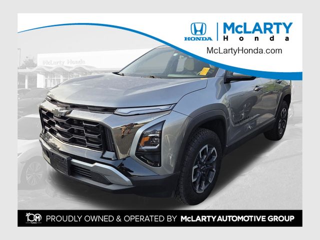 Sterling Gray Metallic 2025 Chevrolet Equinox ACTIV FWD SUV / Crossover Front-Wheel Drive Continuously Variable Transmission