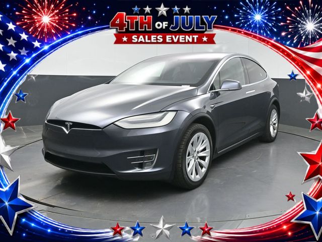 Blue 2021 Tesla Model X SUV / Crossover All-Wheel Drive 1-Speed Automatic