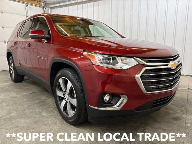 Red Tintcoat 2018 Chevrolet Traverse SUV / Crossover Four-Wheel Drive 9-Speed Automatic