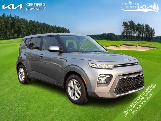 Steel Gray 2022 Kia Soul SUV / Crossover Front-Wheel Drive Continuously Variable Transmission