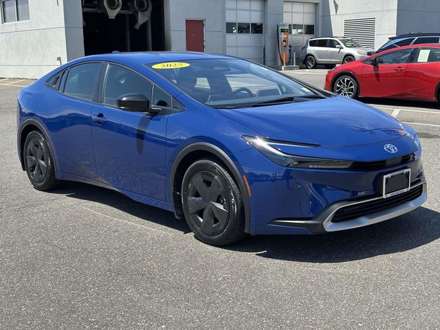Blue 2025 Toyota Prius Plug-In Hybrid Hatchback Front-Wheel Drive Continuously Variable Transmission
