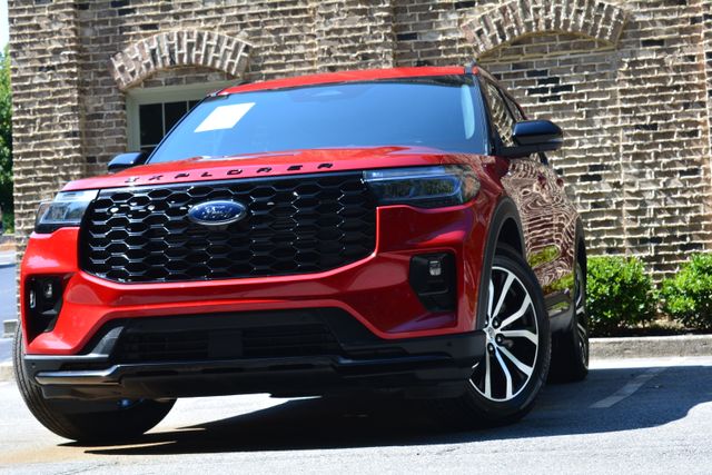 Red Metallic 2026 Ford Explorer SUV / Crossover Rear-Wheel Drive Automatic