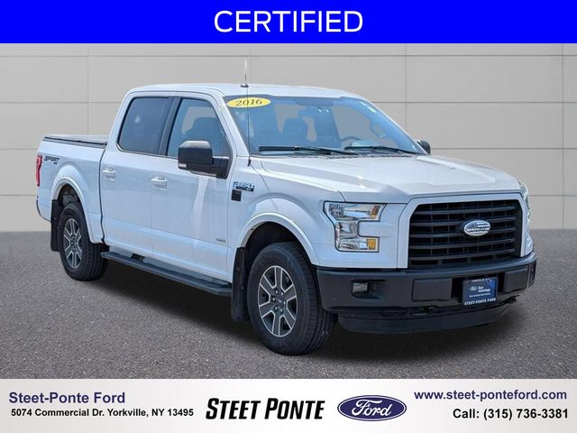 Oxford White 2016 Ford F-150 Pickup Truck Four-Wheel Drive 6-Speed Automatic