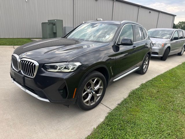 Gray (Dark Graphite Metallic) 2022 BMW X3 SUV / Crossover All-Wheel Drive 8-Speed Automatic