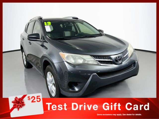 Magnetic Gray Metallic 2013 Toyota RAV4 SUV / Crossover Front-Wheel Drive 6-Speed Automatic