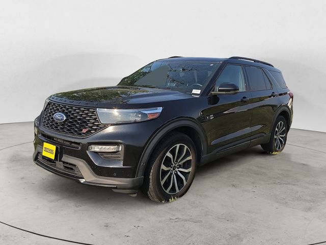 Black Metallic 2020 Ford Explorer SUV / Crossover All-Wheel Drive Automatic