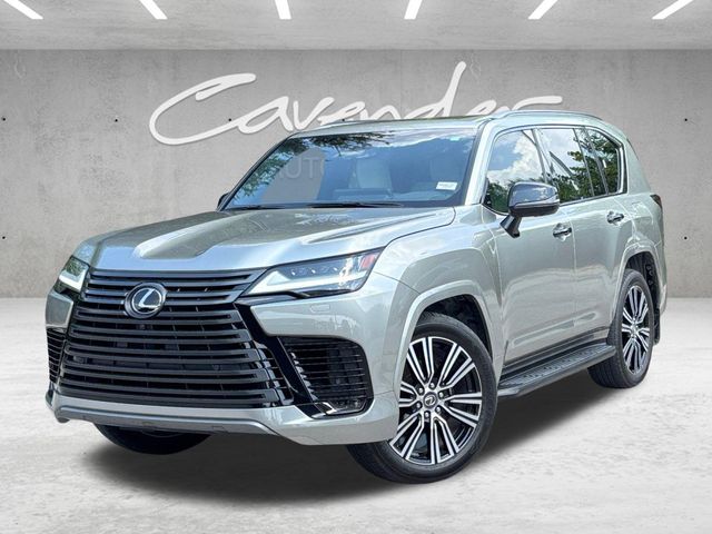 Silver 2024 Lexus LX SUV / Crossover All-Wheel Drive Automatic