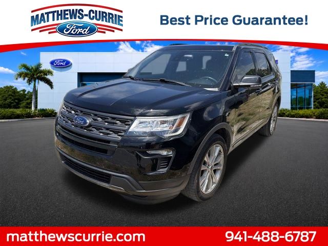 Shadow Black 2018 Ford Explorer XLT AWD SUV / Crossover All-Wheel Drive 6-Speed Automatic