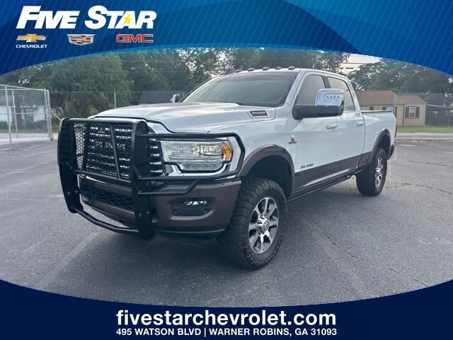 Bright White Clearcoat 2024 RAM 2500 Pickup Truck Four-Wheel Drive 6-Speed Automatic