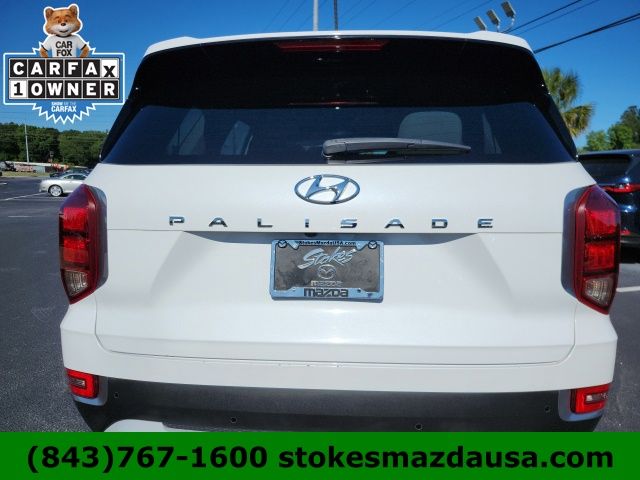 2021 Hyundai Palisade SEL White at Bob Mills Chevrolet