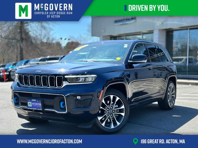Midnight Sky 2023 Jeep Grand Cherokee 4xe Overland 4WD SUV / Crossover Four-Wheel Drive 8-Speed Automatic