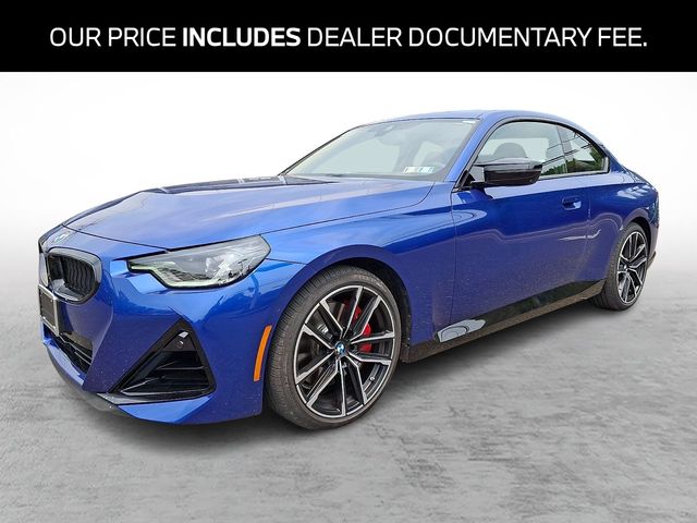 Portimao Blue Metallic 2024 BMW 2 Series Coupe All-Wheel Drive 8-Speed Automatic