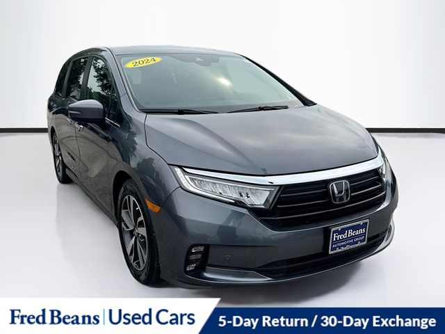 Gray 2024 Honda Odyssey Minivan Front-Wheel Drive Automatic