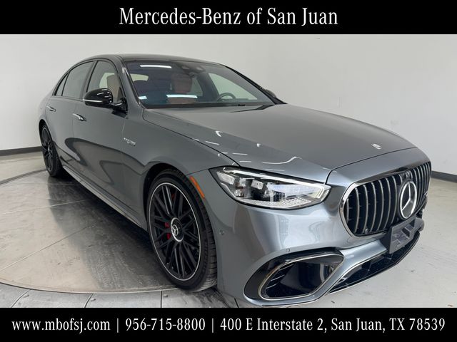 Selenite Gray Metallic 2025 Mercedes-Benz S-Class Sedan All-Wheel Drive 9-Speed Automatic
