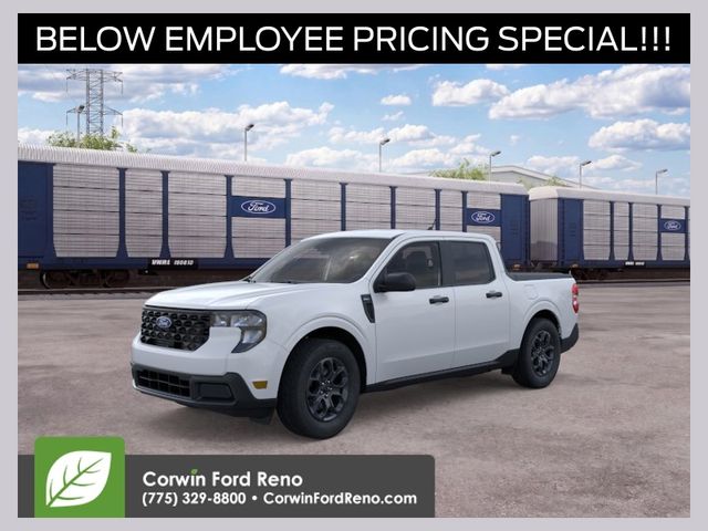 Oxford White 2026 Ford Maverick Pickup Truck All-Wheel Drive Continuously Variable Transmission