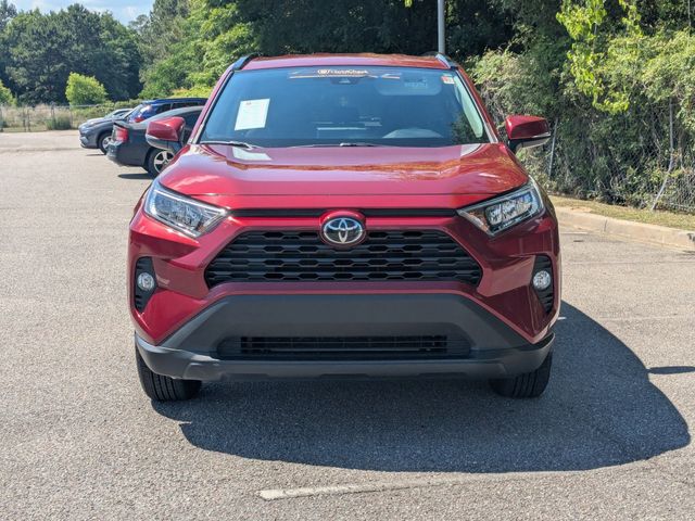 2021 Toyota RAV4 XLE Red at Davis Toyota of Orangeburg