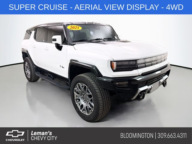 Interstellar White 2025 GMC Hummer EV SUV 3X AWD SUV / Crossover All-Wheel Drive 1-Speed Automatic