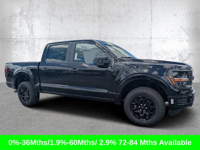 Agate Black Metallic 2026 Ford F-150 Pickup Truck Four-Wheel Drive Automatic