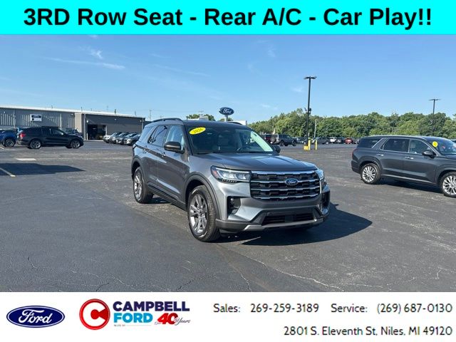 Gray Metallic 2026 Ford Explorer SUV / Crossover All-Wheel Drive Automatic