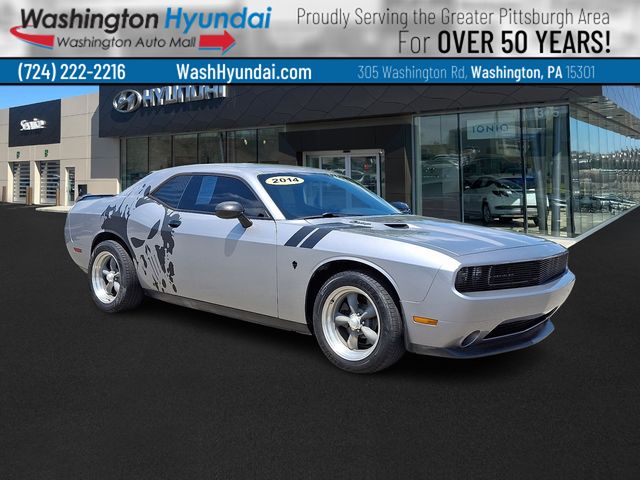 Billet Silver Metallic Clearcoat 2014 Dodge Challenger Coupe Rear-Wheel Drive 5-Speed Automatic