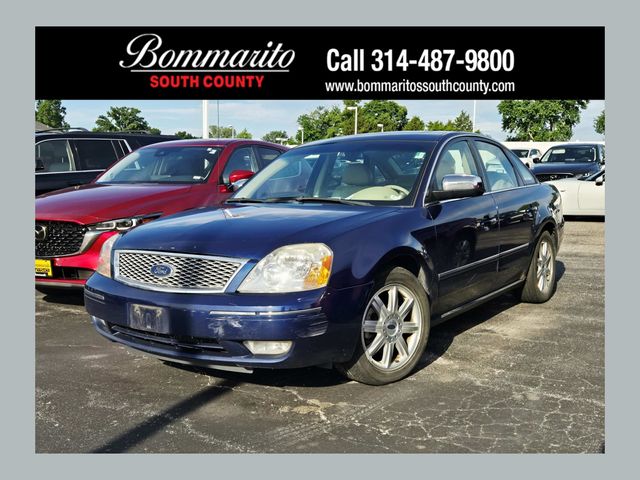 Dark Blue Pearl Clearcoat Metallic 2005 Ford Five Hundred Limited AWD Sedan All-Wheel Drive Continuously Variable Transmission