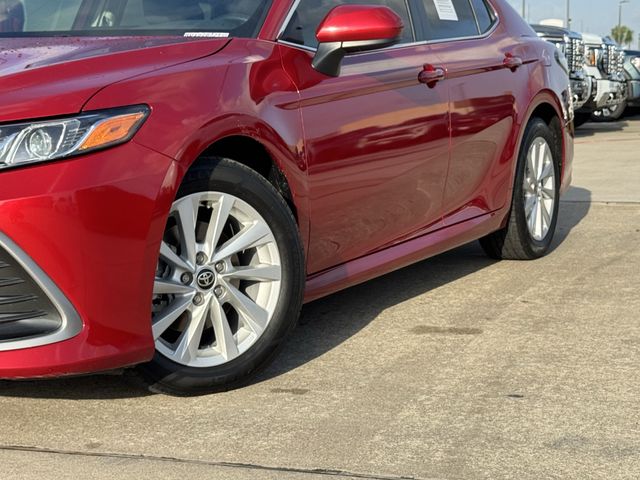2024 Toyota Camry LE Red at Bayway Cadillac of The Woodlands