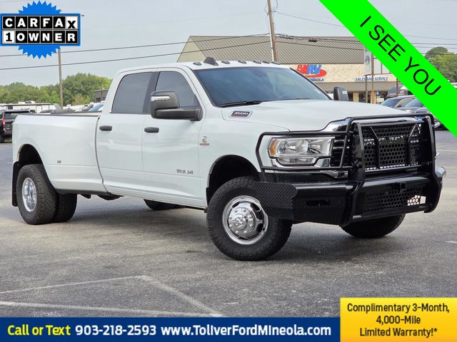 Bright White Clearcoat 2024 RAM 3500 Pickup Truck Four-Wheel Drive 6-Speed Automatic