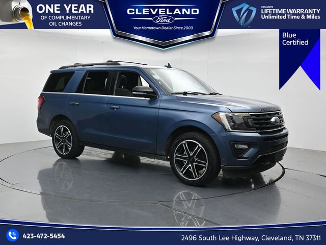 Blue Metallic 2019 Ford Expedition SUV / Crossover Four-Wheel Drive Automatic
