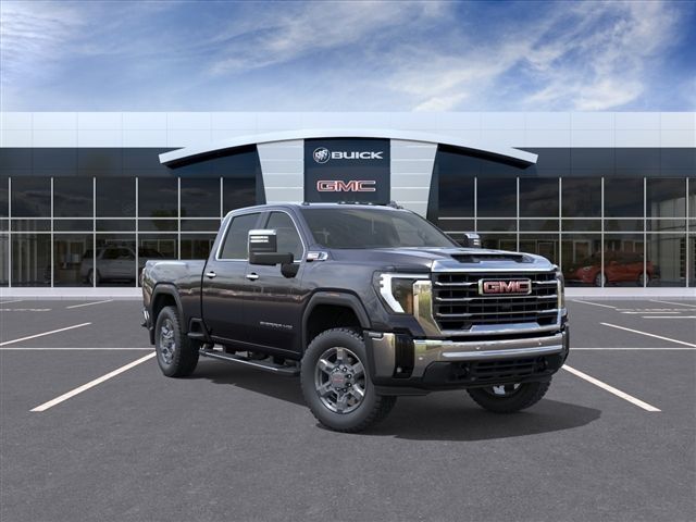 Titanium Rush Metallic 2026 GMC Sierra 2500HD SLT Crew Cab 4WD Pickup Truck Four-Wheel Drive Automatic