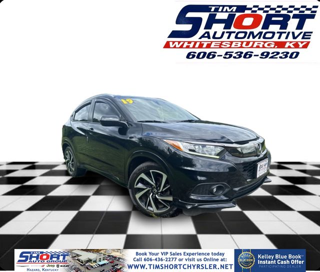 Crystal Black Pearl 2019 Honda HR-V SUV / Crossover All-Wheel Drive Continuously Variable Transmission