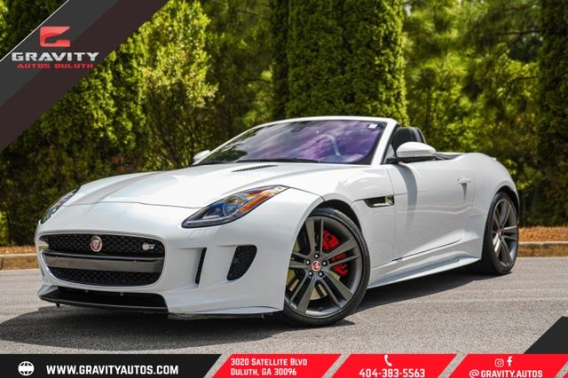 Glacier White Metallic 2017 Jaguar F-TYPE Convertible Rear-Wheel Drive 8-Speed Automatic
