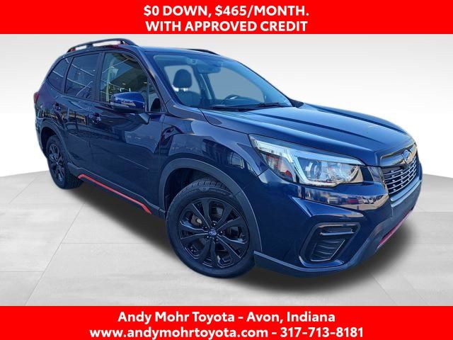 Dark Blue Pearl 2019 Subaru Forester 2.5i Sport AWD SUV / Crossover All-Wheel Drive Continuously Variable Transmission