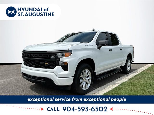 Summit White 2024 Chevrolet Silverado 1500 Pickup Truck Four-Wheel Drive 8-Speed Automatic