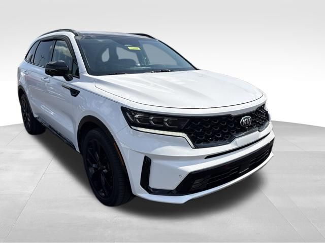 Glacial White Pearl 2021 Kia Sorento SUV / Crossover Front-Wheel Drive 8-Speed Dual Clutch