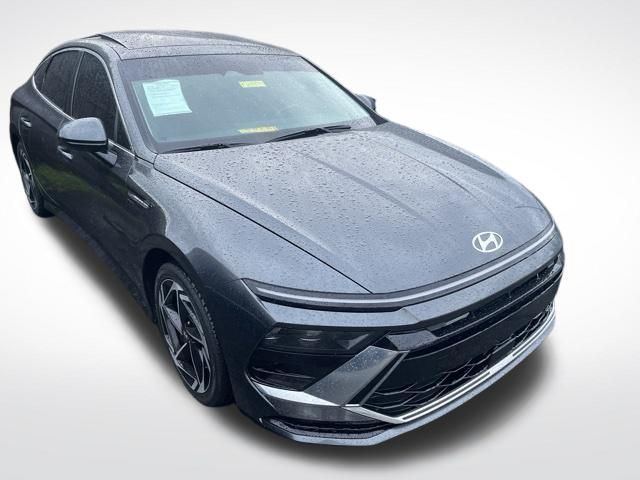 Portofino Gray 2024 Hyundai Sonata Sedan Front-Wheel Drive 8-Speed Automatic